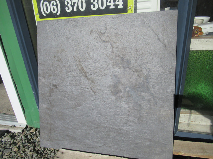 Grey/Charcoal Texture Floor Tile 600SQ x 6mlD