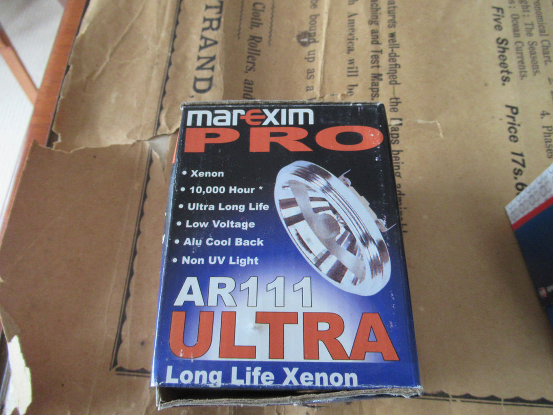 Insert Light-Marexium Xenon AR111 Ulatra 1o,000 Hours Low Mainitenace  110D x 40D