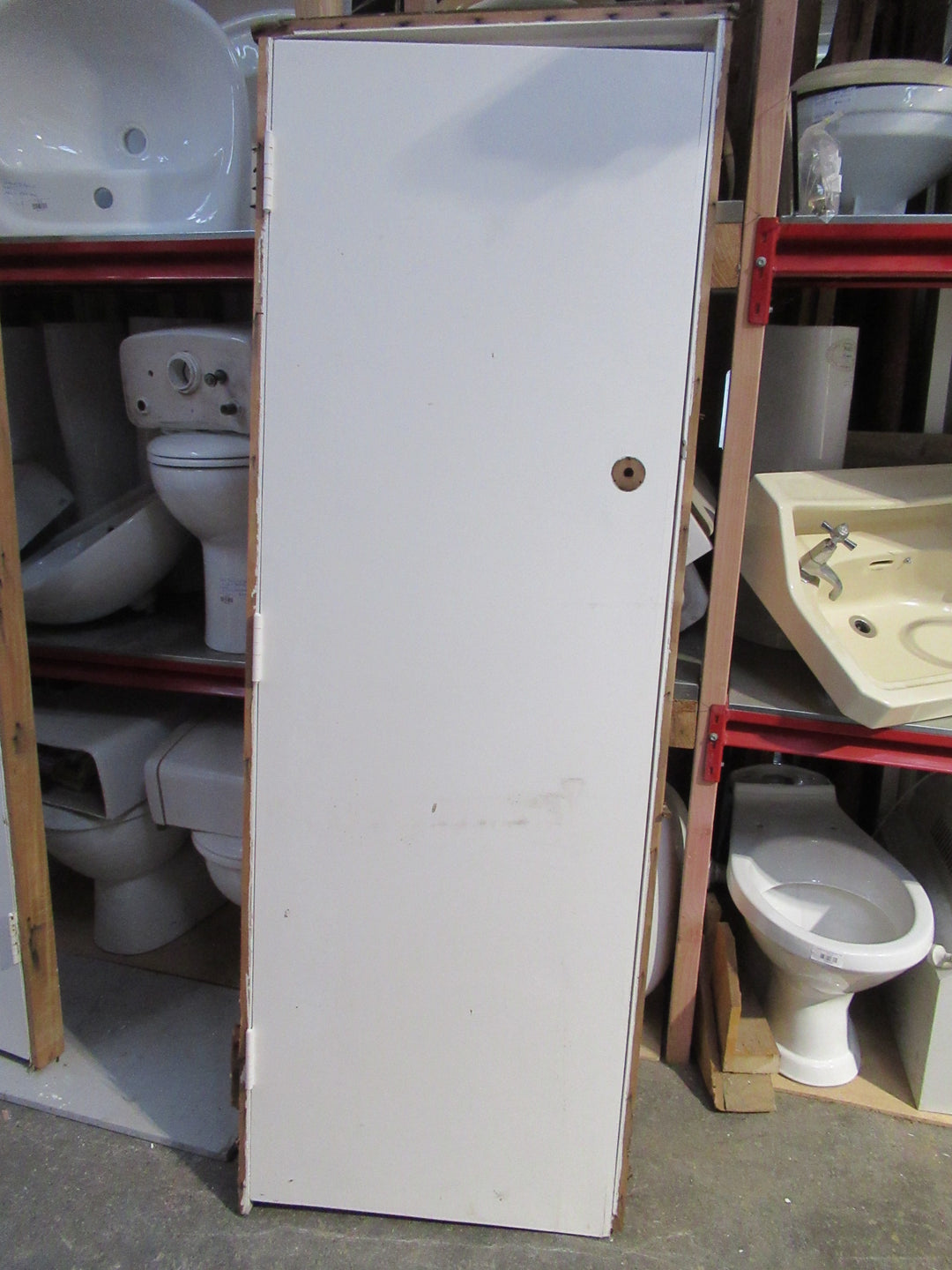 Hallway Hollow Core Door with Frame 1176H x 650W x 76D