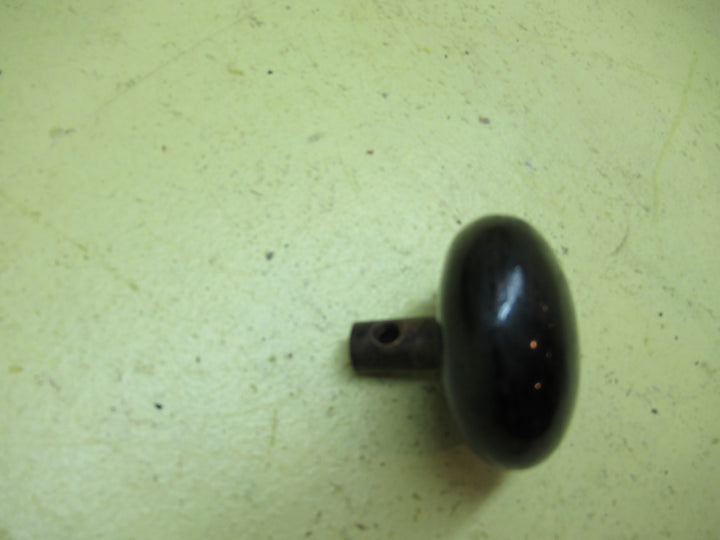 Black Porcelain Door Knob