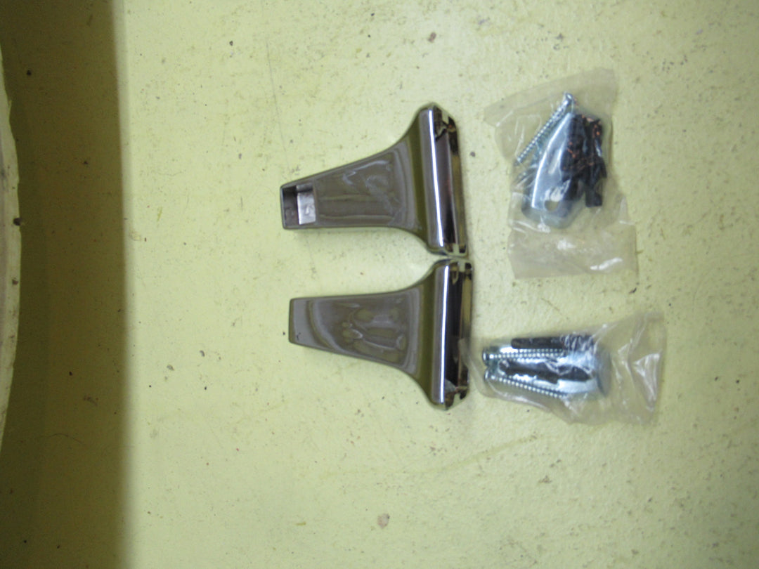 Chrome Bridge Support Towel Rail Holder 55H x 35W x 75D