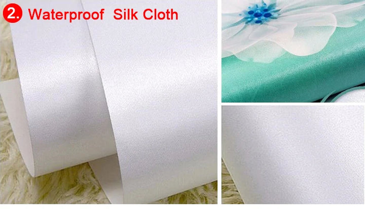 Custom 3D Stereo Window Views Garden Pool Photo Wallpaper Landscape Wall Decor Embossed Paper Wallpaper