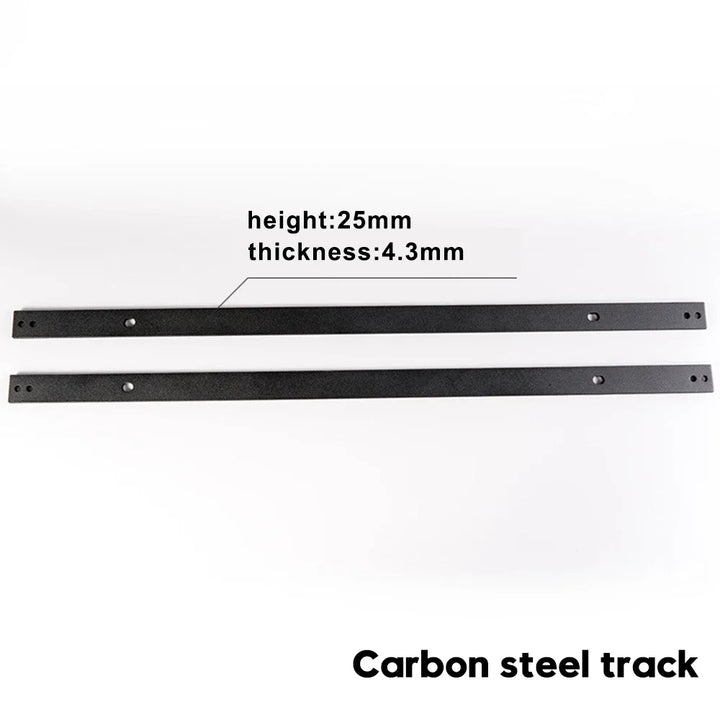 Gifsin-Sliding Door Hardware Drawer Slides Kit, Double Door TV Stands, Wardrobe Cabinets, Furniture Slide