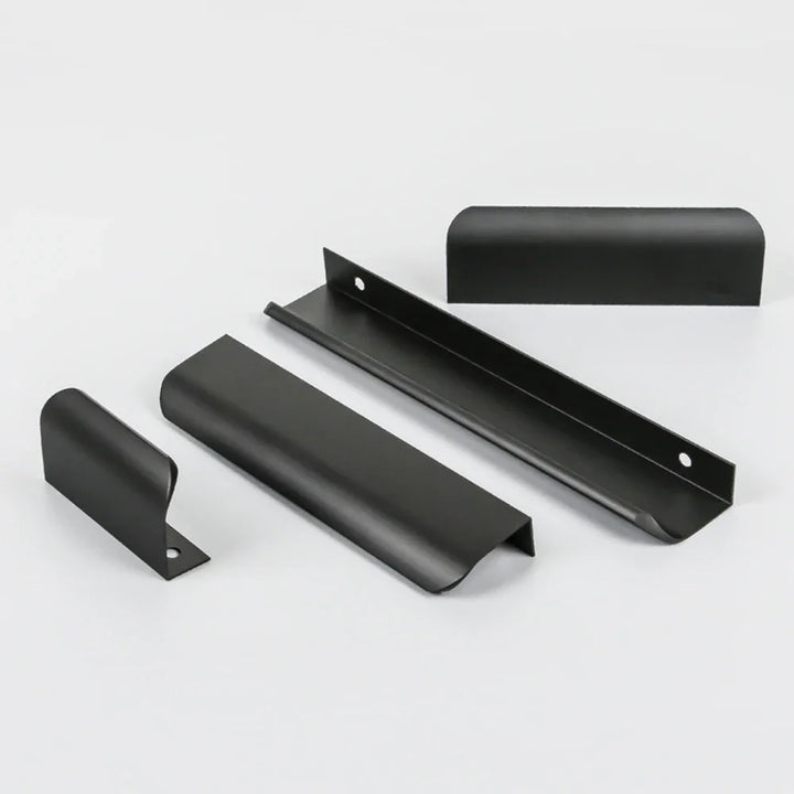 Hidden Cabinet Pulls Drawer Knobs Bedroom Door Handles Aluminum Alloy Kitchen Cupboard Door Pulls Furniture Handle Hardware