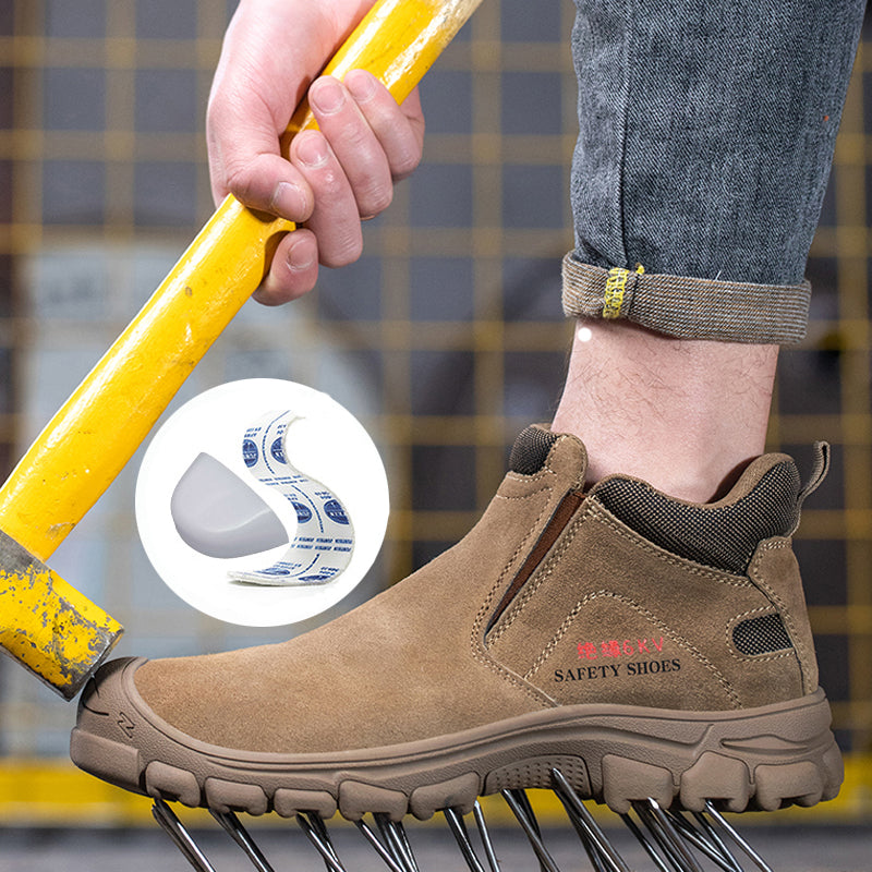 Insulation Men Work Boots Puncture-Proof Safety Shoes Steel Toe Welder Protective Shoes Indestructible Shoes