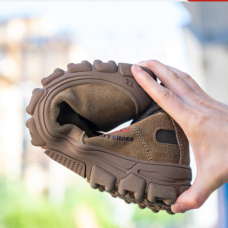 Insulation Men Work Boots Puncture-Proof Safety Shoes Steel Toe Welder Protective Shoes Indestructible Shoes