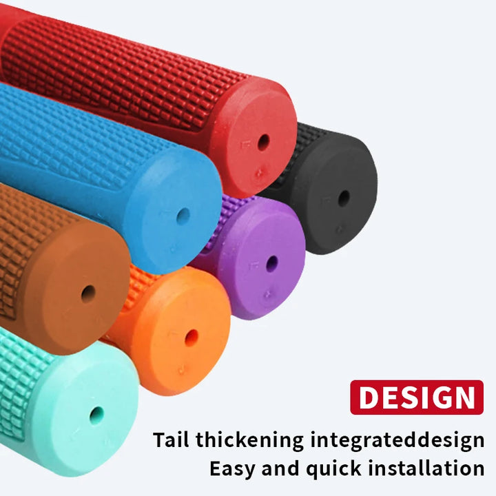 BUCKLOS Bicycle Handlebar Grip Ergonomic Lock on Bike Handle Cover Shock-absorbing Cycling Handles Bar Soft Mtb Grips