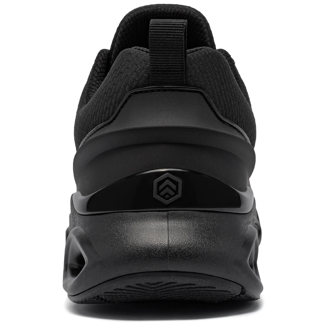 LARNMERN Men Safety Shoes Work Sneakers Steel Toe Shoes High Elasticity Shock Absorption Comfortable Shoe