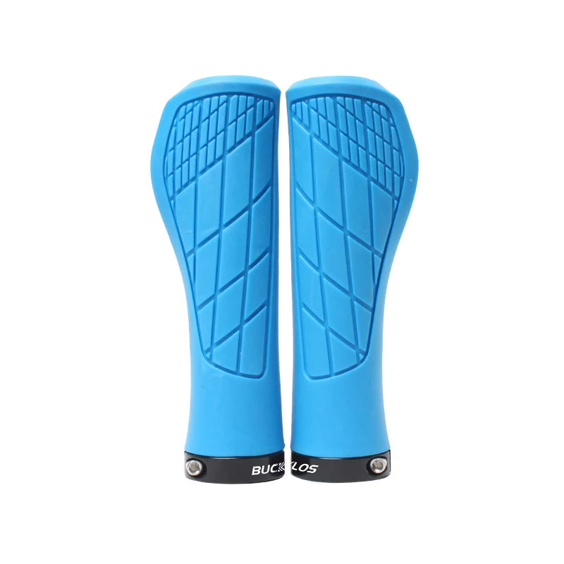 BUCKLOS Bicycle Handlebar Grip Ergonomic Lock on Bike Handle Cover Shock-absorbing Cycling Handles Bar Soft Mtb Grips