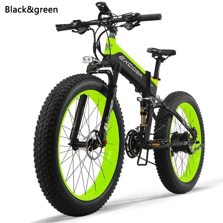 Ebike XT750 PLUS Adult 1000w48v17.5ah Battery Electric Bicycle 26 inch fat Tire Mountain Off road Electric Bicycle