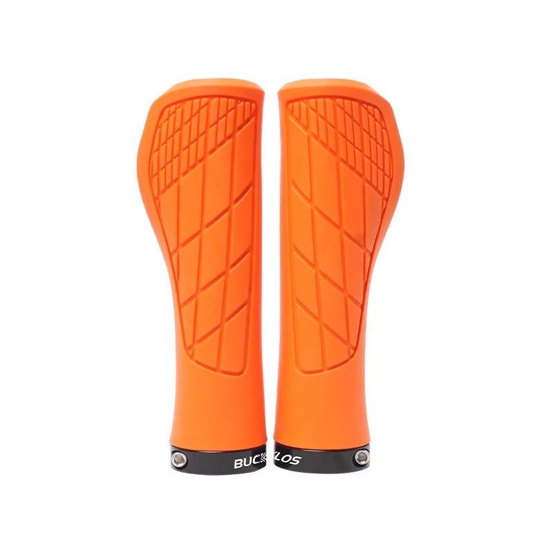 BUCKLOS Bicycle Handlebar Grip Ergonomic Lock on Bike Handle Cover Shock-absorbing Cycling Handles Bar Soft Mtb Grips