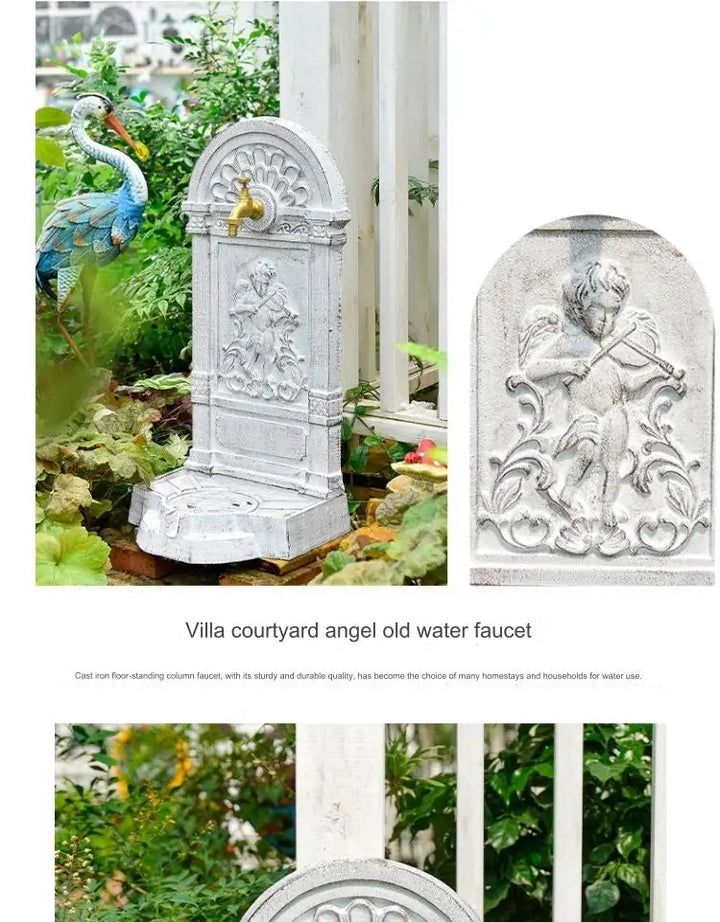 Cast iron sink garden courtyard wash basin pool decoration