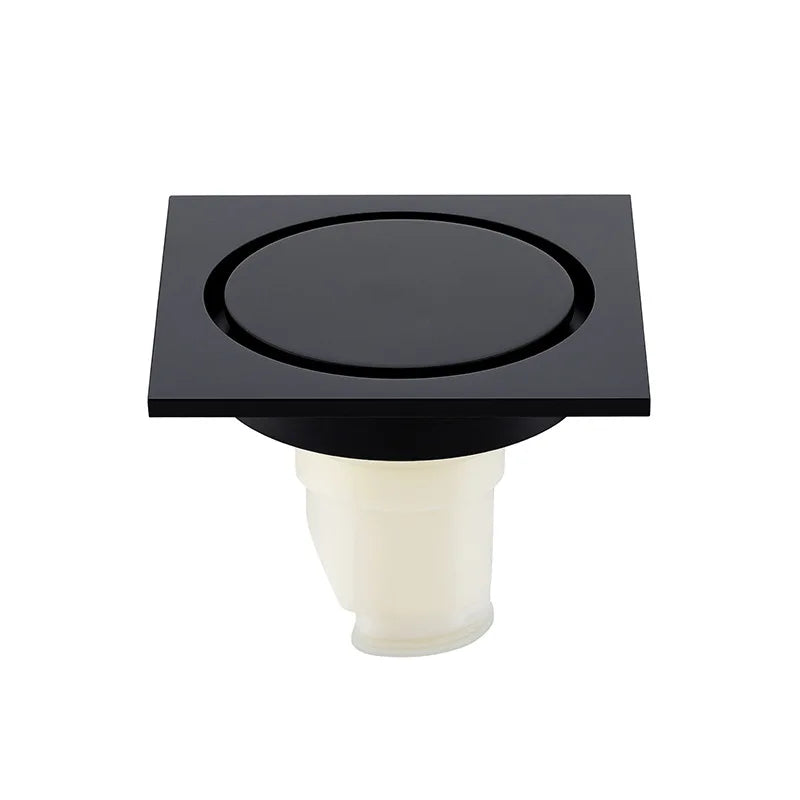 Brass Round Floor Drain Anti-Odor Valve Cover Shower Trap Drains for Kitchen Bathroom Laundry Room Bathroom Accessories