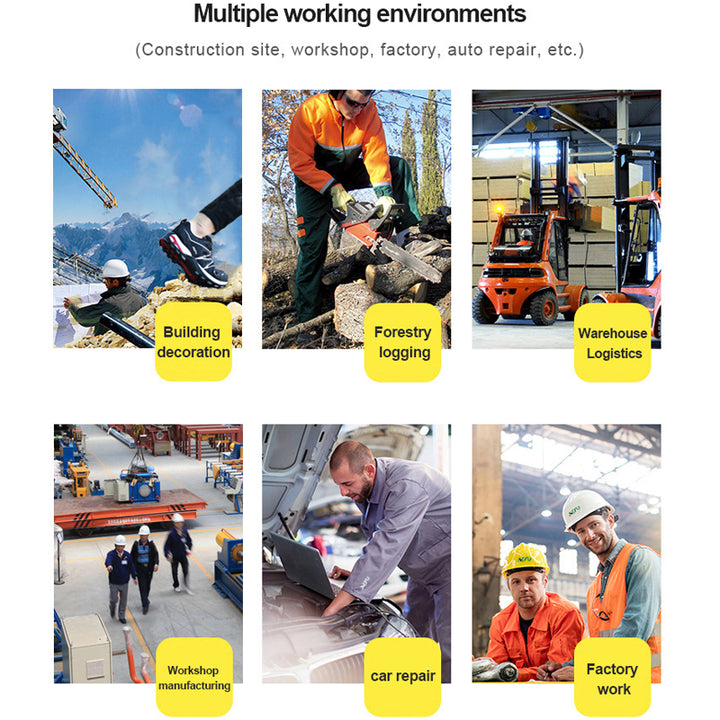 Insulation Men Work Boots Puncture-Proof Safety Shoes Steel Toe Welder Protective Shoes Indestructible Shoes