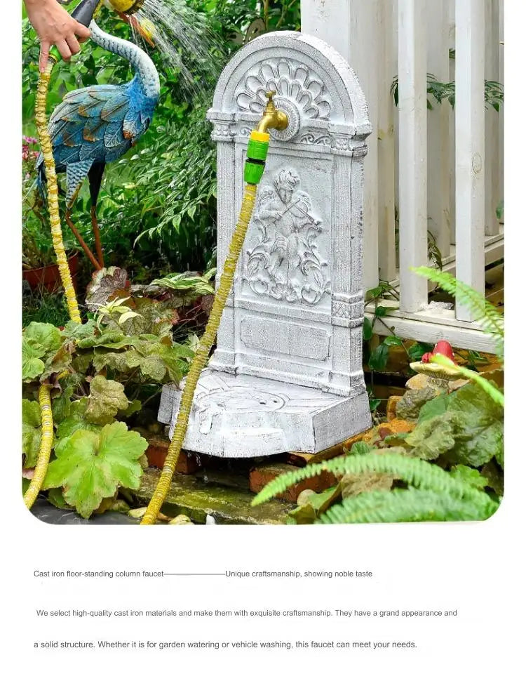 Cast iron sink garden courtyard wash basin pool decoration