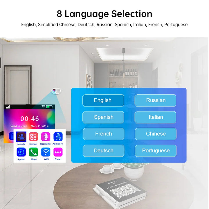 KERUI Tuya Smart WIFI GSM Alarm System Works With Alexa Home Security Wireless 433Mhz Burglar Alarm Door Window Sensor Detector