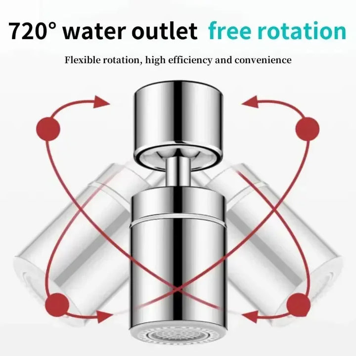 Kitchen Sink Faucet Universal Splash-Proof Washing Artifact Universal Joint Swivelling Extension Faucet Adapter