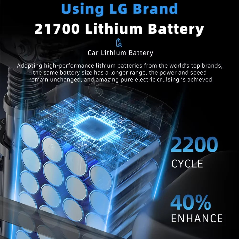 DEEPOWER K300 Electric Bike 400W 48V 30AH Adult Folding Electric Bicycle With Basket Mini Ebike for Urban Commuter Man Woman