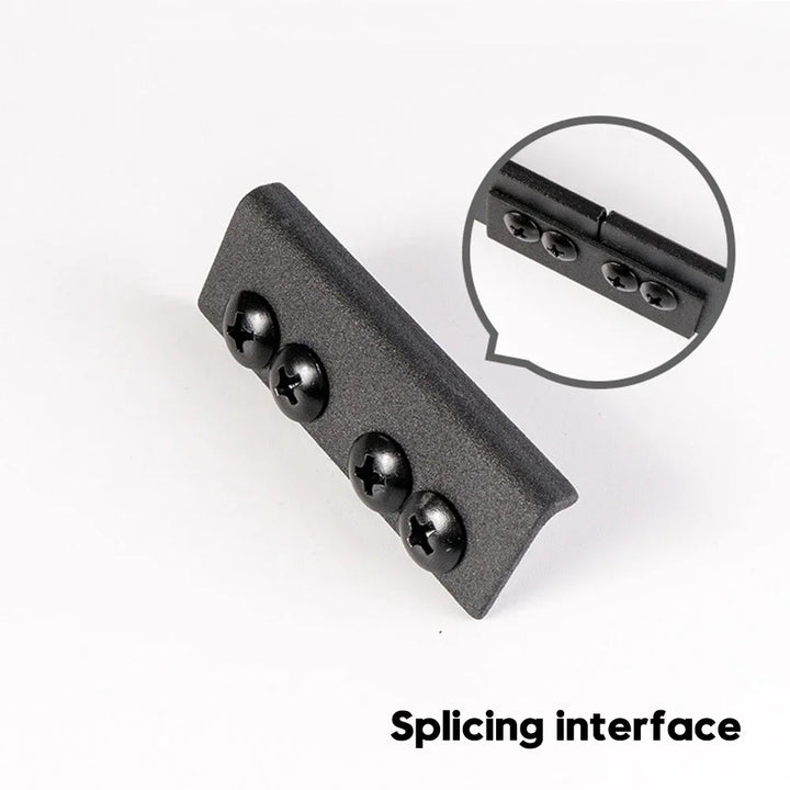 Gifsin-Sliding Door Hardware Drawer Slides Kit, Double Door TV Stands, Wardrobe Cabinets, Furniture Slide