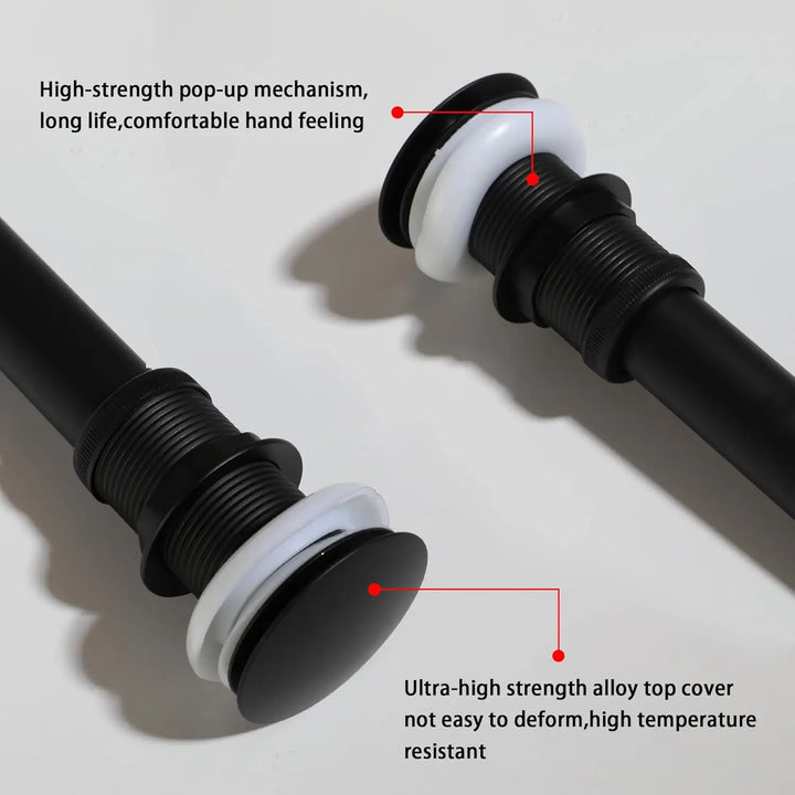 KEMAIDI Black Vanity Sink Rectangle Marble Bathroom Vessel Sink Above Counter Sinks for Bathrooms