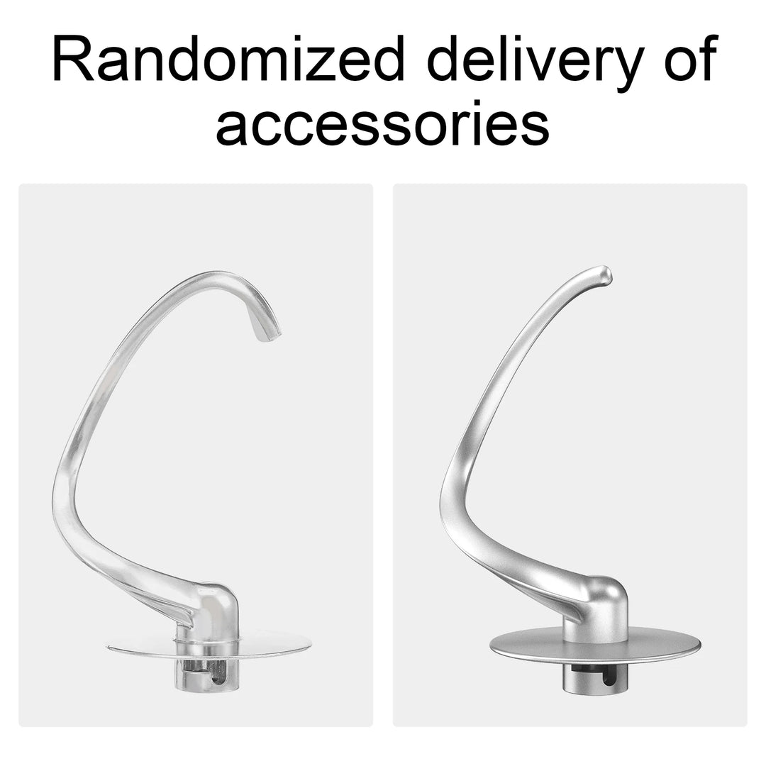 BioloMix Kitchen Food Stand Mixer, Blender, Quiet Motor, Cream Egg Whisk, Whip Dough Kneader, 6-Speed, 1200 W, 6 L, DC