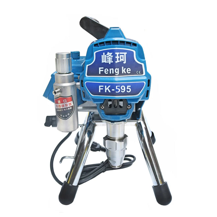 High Quality Electric Airless Spray With Brushless Motor Spray Gun 2600W 2.6L Piston Pump Paint Sprayer 595 Painting Machine