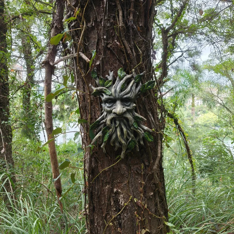 Ent  Resin Tree Spirit Hanging Ornament for Garden