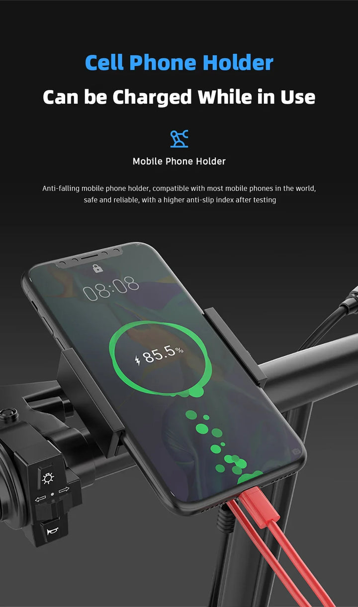 DEEPOWER K300 Electric Bike 400W 48V 30AH Adult Folding Electric Bicycle With Basket Mini Ebike for Urban Commuter Man Woman