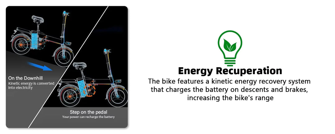 DEEPOWER K300 Electric Bike 400W 48V 30AH Adult Folding Electric Bicycle With Basket Mini Ebike for Urban Commuter Man Woman