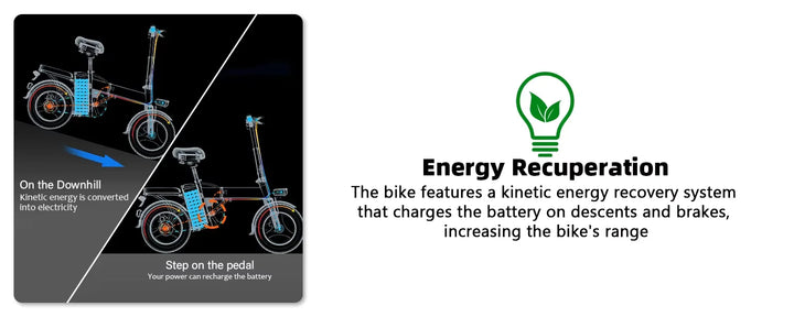 DEEPOWER K300 Electric Bike 400W 48V 30AH Adult Folding Electric Bicycle With Basket Mini Ebike for Urban Commuter Man Woman