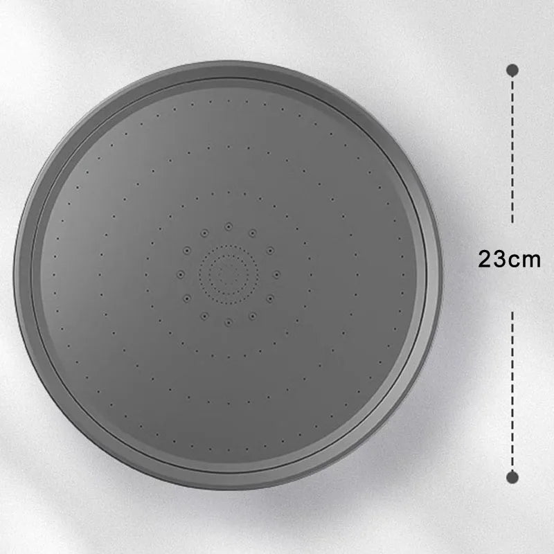New 6 Modes Big Panel Large Flow Supercharge Rainfall Shower Head High Pressure Top Rain Shower