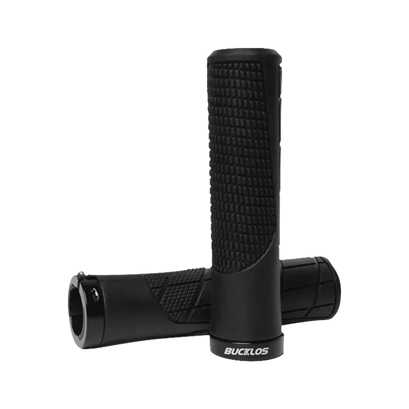BUCKLOS Bicycle Handlebar Grip Ergonomic Lock on Bike Handle Cover Shock-absorbing Cycling Handles Bar Soft Mtb Grips