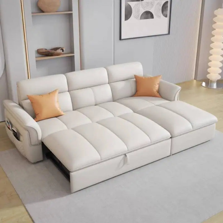 Cozy Genuine Leather Sofa Modern Designer Electric Reclining Lounge Sofa