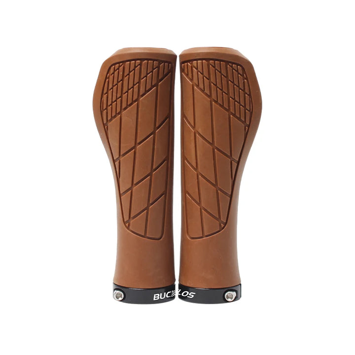 BUCKLOS Bicycle Handlebar Grip Ergonomic Lock on Bike Handle Cover Shock-absorbing Cycling Handles Bar Soft Mtb Grips