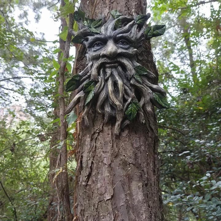 Ent  Resin Tree Spirit Hanging Ornament for Garden