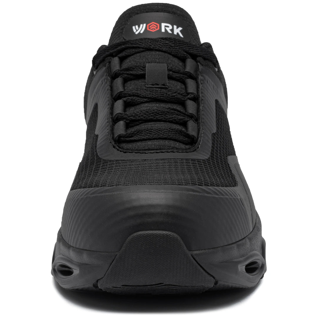 LARNMERN Men Safety Shoes Work Sneakers Steel Toe Shoes High Elasticity Shock Absorption Comfortable Shoe