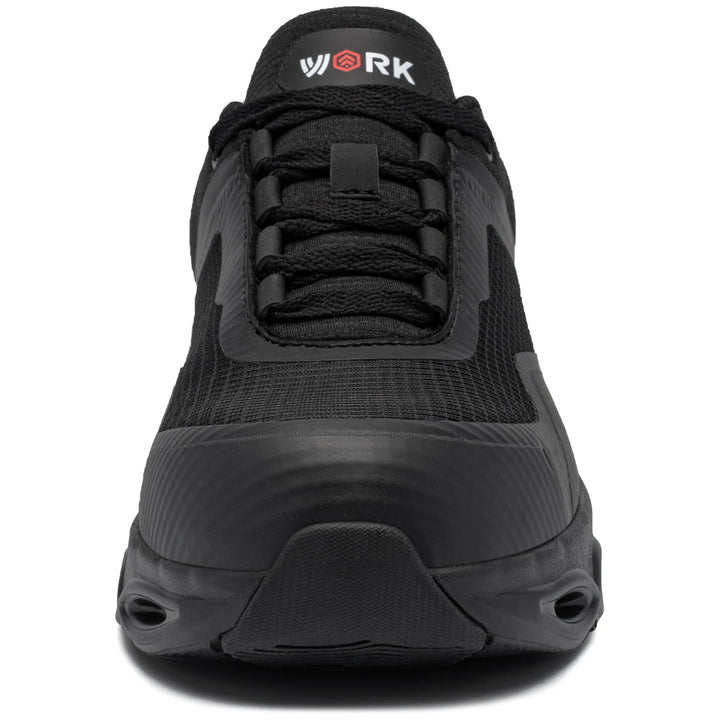 LARNMERN Men Safety Shoes Work Sneakers Steel Toe Shoes High Elasticity Shock Absorption Comfortable Shoe