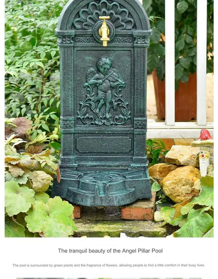 Cast iron sink garden courtyard wash basin pool decoration