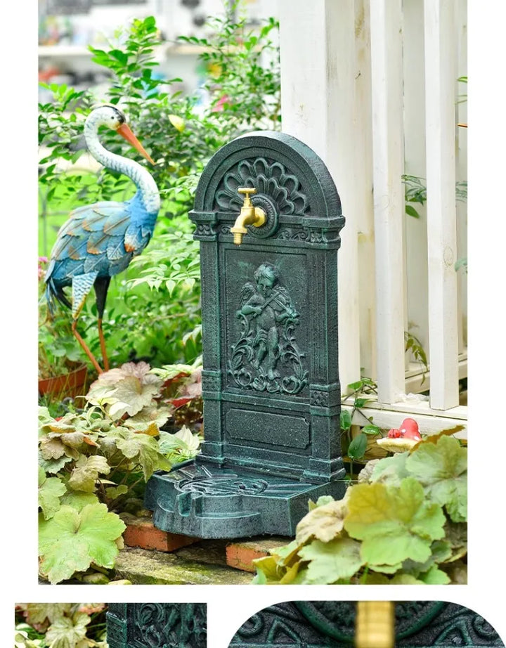 Cast iron sink garden courtyard wash basin pool decoration