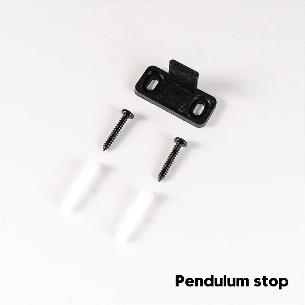 Gifsin-Sliding Door Hardware Drawer Slides Kit, Double Door TV Stands, Wardrobe Cabinets, Furniture Slide