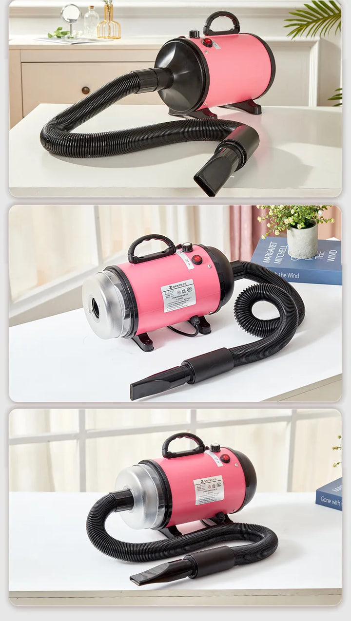 2800W Pet Grooming Dryer Adjustable Speed Temperature Control Dog Blow Dryer Quick drying high power Pet Cat Dog Bath Hair Dryer