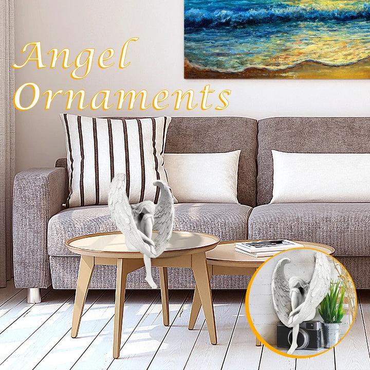 Creative Sculpture  Redemption Angel Redemption Statuette Religious Garden