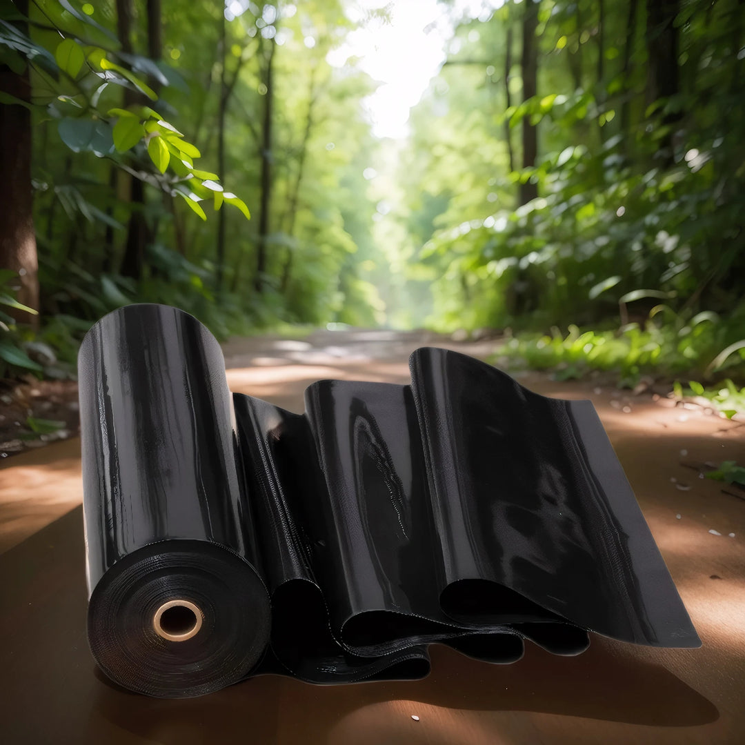 HDPE Pond Liners 20 Mil UV Resistant Easy Cutting, Pond Liner for Natural Looking Ponds, Waterfall, Koi Pondsand Water Garden