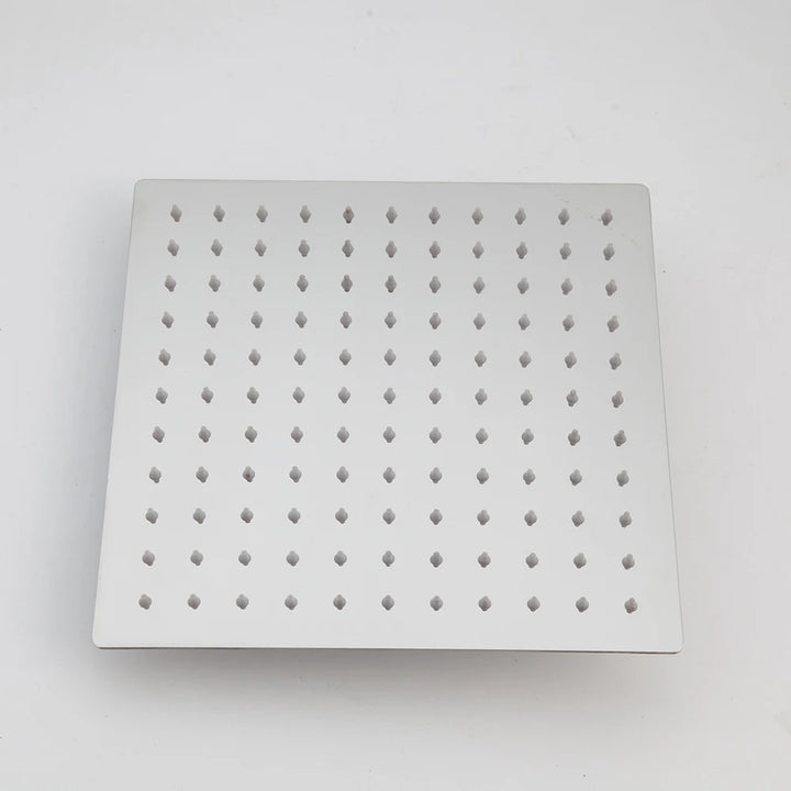 KEMAIDI Bathroom Wall Mount Thermostatic Rainfall Shower Faucet Set Chrome Concealed Shower System Waterfall Tub Spout Mixer Tap