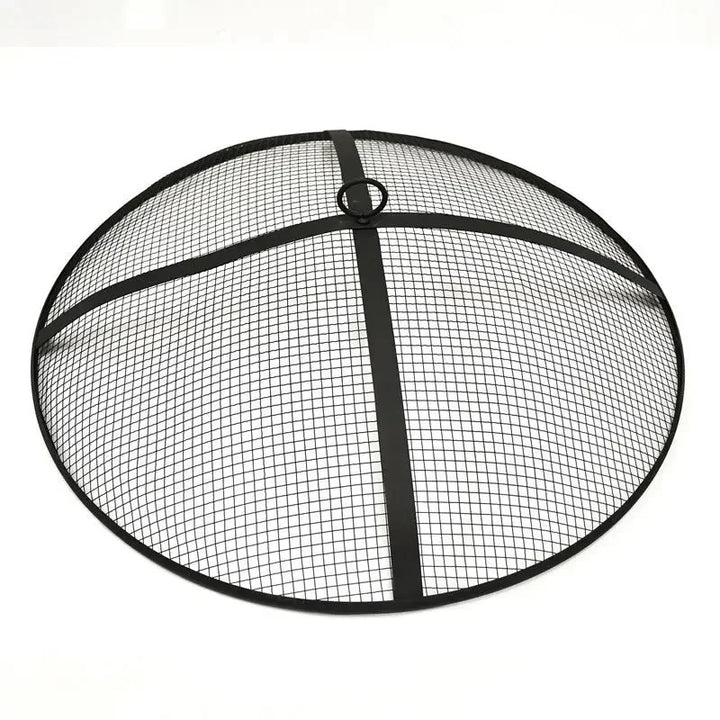 Camping Fire Pit Bonfire Stove Bonfire Activity Wood Basket Black Garden  Wood Stove Heating Furnace With Baking Net