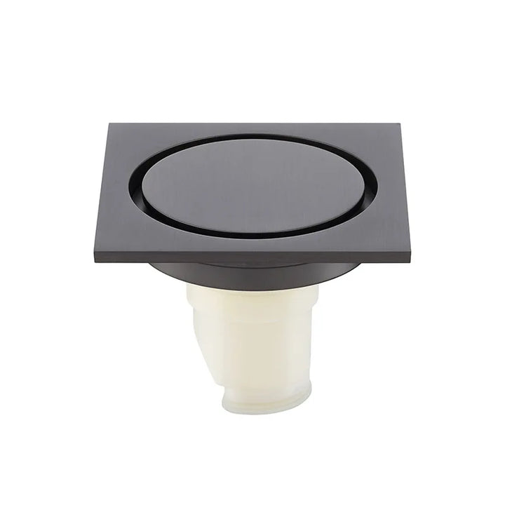 Brass Round Floor Drain Anti-Odor Valve Cover Shower Trap Drains for Kitchen Bathroom Laundry Room Bathroom Accessories