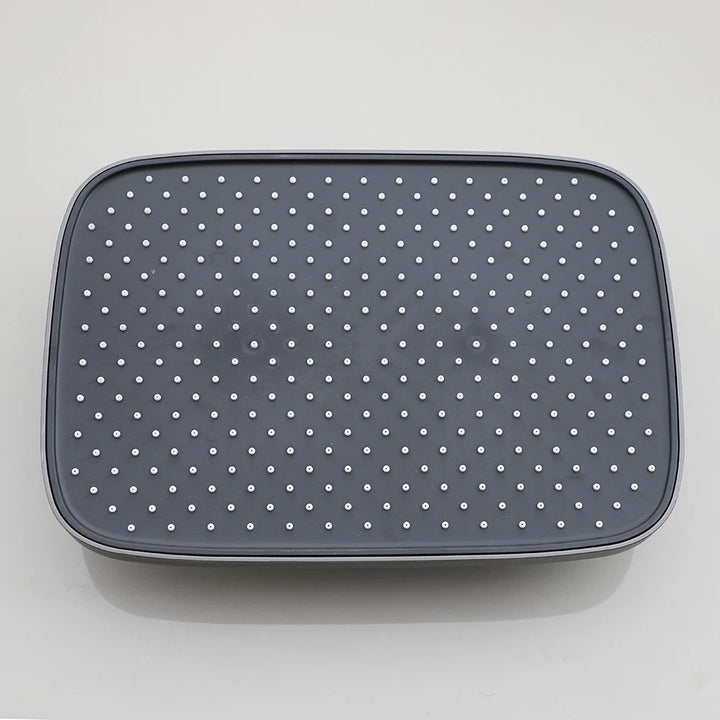 KEMAIDI Piano Key Shower Faucet Set Grey Shower System 4 Function Bathroom Rain Shower Combo Set Brass Bathtub Faucets Mixer