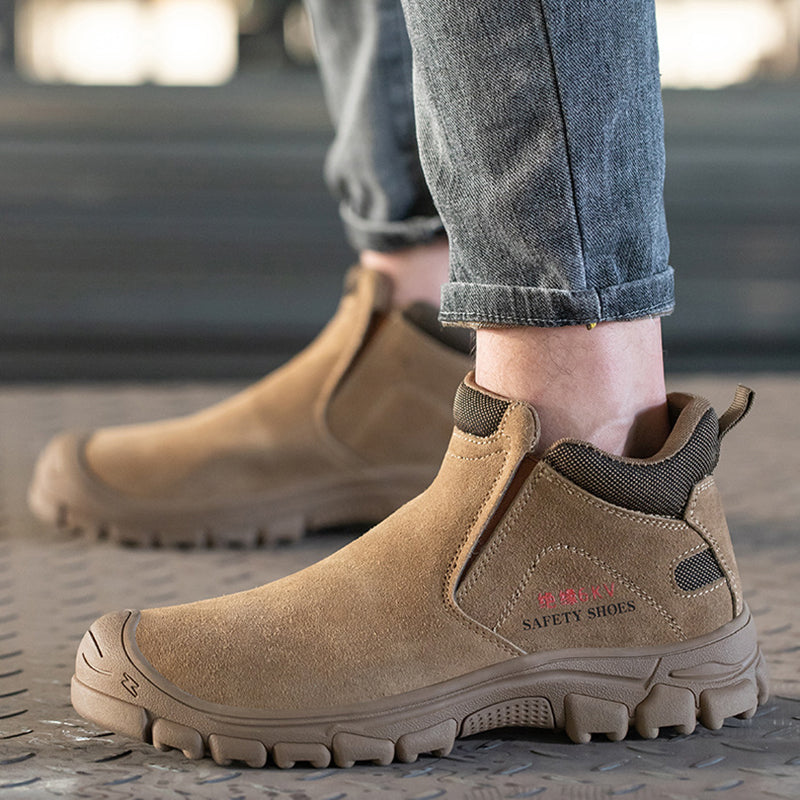 Insulation Men Work Boots Puncture-Proof Safety Shoes Steel Toe Welder Protective Shoes Indestructible Shoes