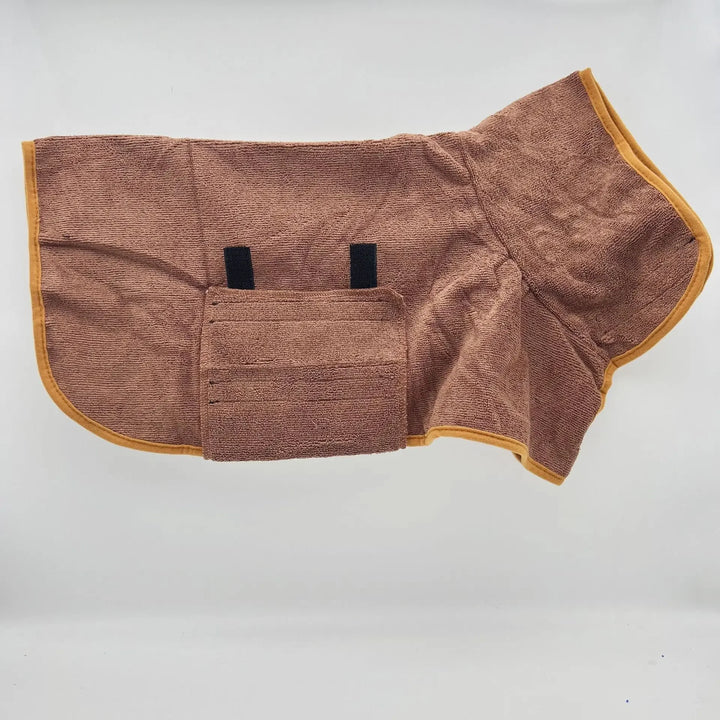 Dog Bathrobe Absorbent Pet Quick Drying Bath Towel Dogs Clean Absorbent Bathrobe Full Body Wrap Cat