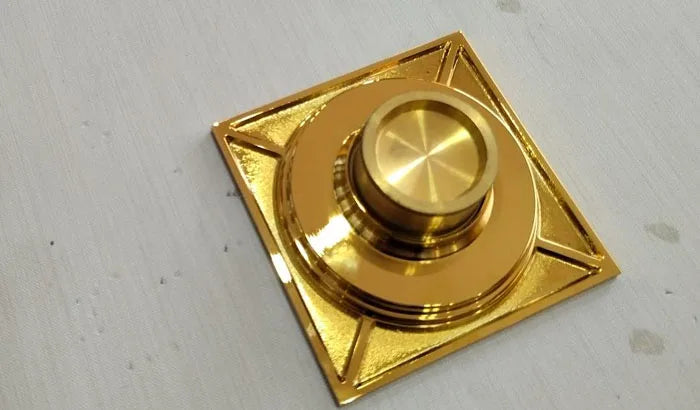 Brass Matte Black Square Style rolse gold Floor Drainer gold Waste drain Bathroom brushed nickel Shower Drain DR087
